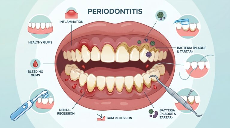 Periodontitis: síntomas, causas y tratamiento para evitar la pérdida dental