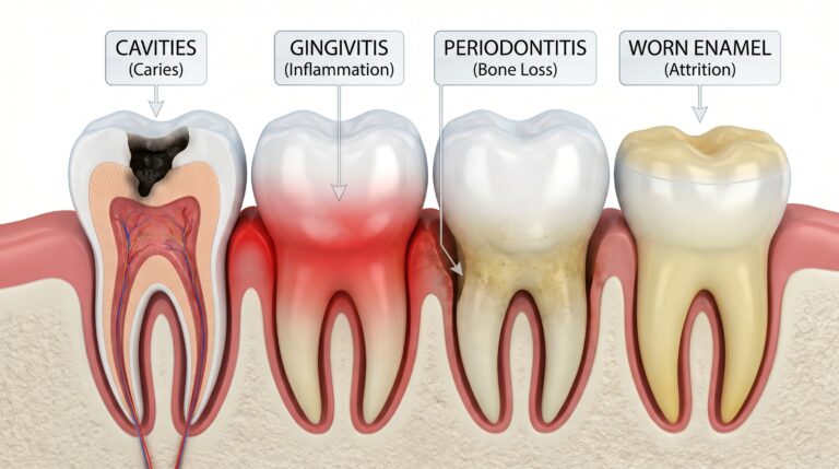 Problemas dentales más comunes: cuáles son y cómo identificarlos a tiempo