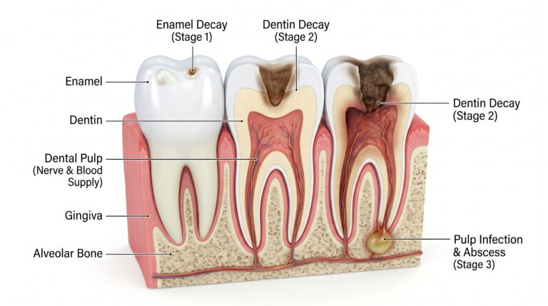 Caries: causas, síntomas y tratamiento para evitarlas a tiempo