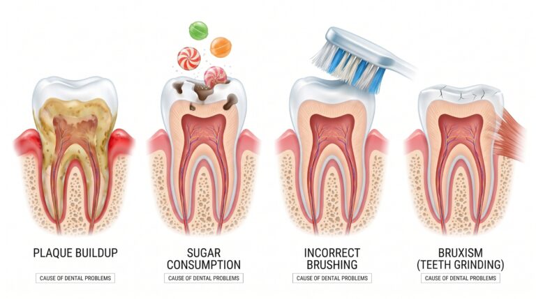 Causas de los problemas dentales: por qué aparecen y cómo evitarlos