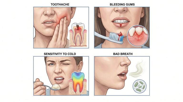 Síntomas de los problemas dentales: cómo identificarlos a tiempo