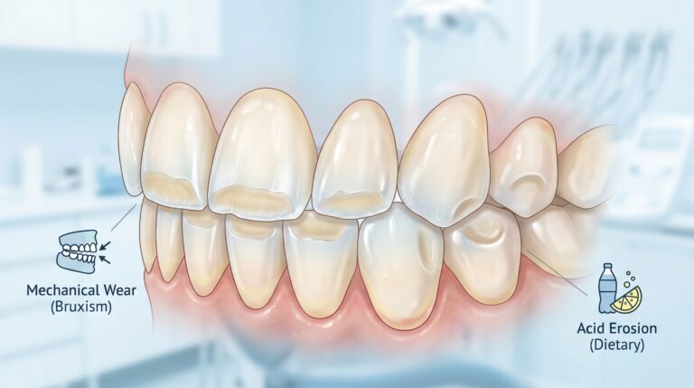 Desgaste del esmalte dental: causas, síntomas y cómo proteger tus dientes