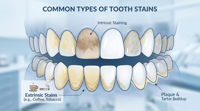 Manchas en los dientes: causas, tipos y cómo eliminarlas eficazmente